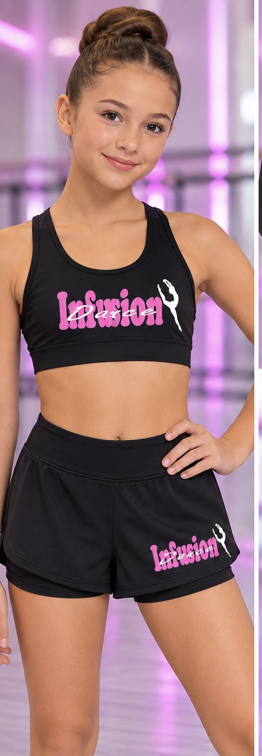 Infusion Dance Double Layer Shorts