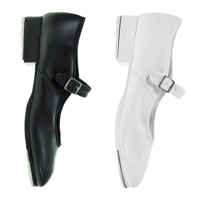 Starlite White Velcro Tap Shoe