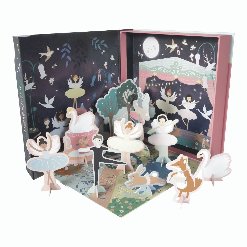 Pop Out Playscenes & Puzzle