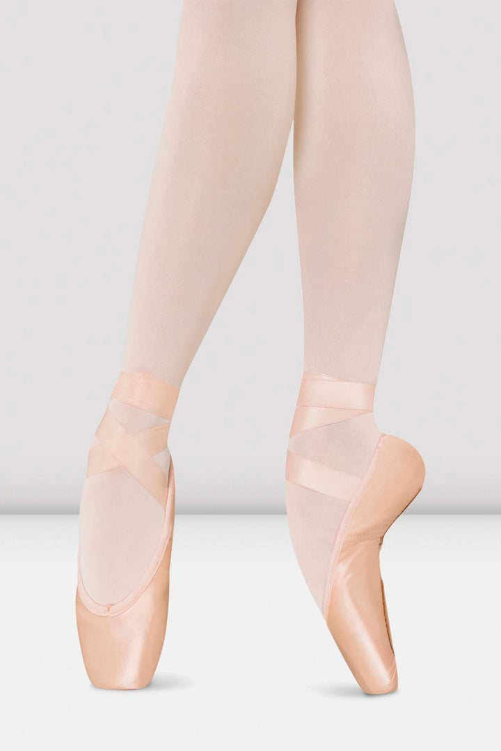 Bloch Amelie Pointe Shoes Pink Satin SO103L