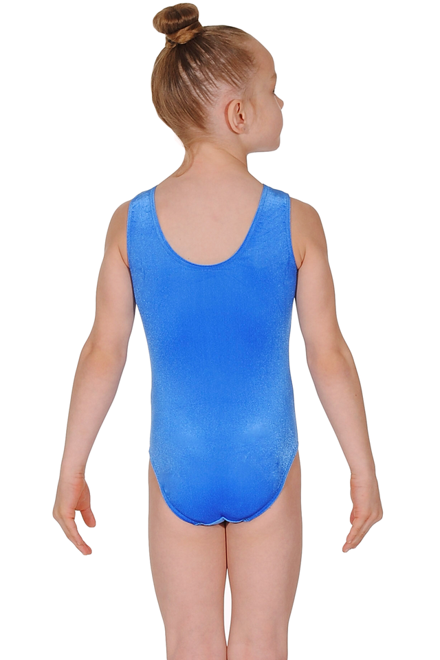 The Zone Comet Sleeveless Smooth Velour Leotard