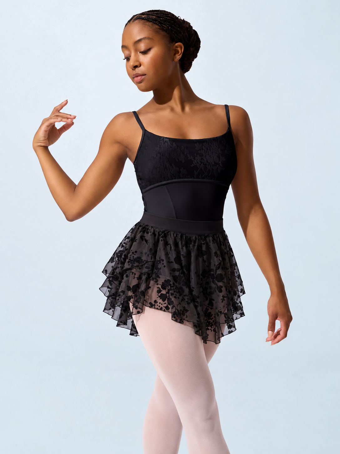 Capezio Yves Black Skirt F1270W