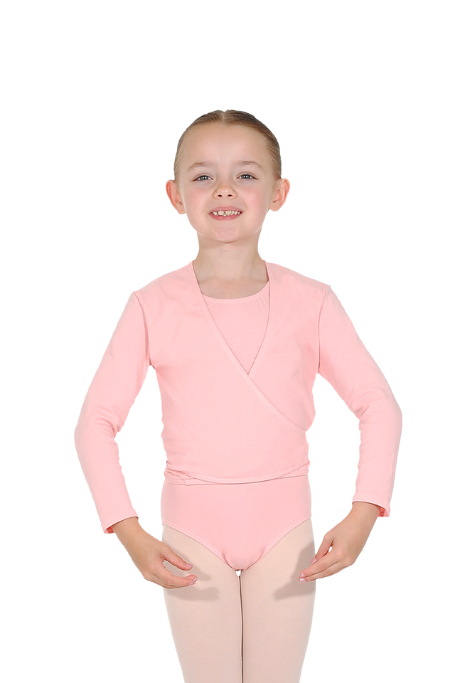 Roch Valley Pink Cotton Wrap Cardigan Nikki