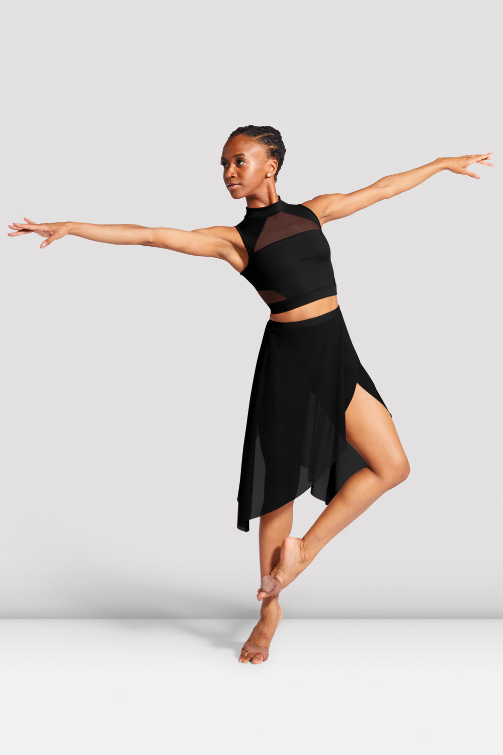 Bloch Hadlee Black Skirt Adult R3531