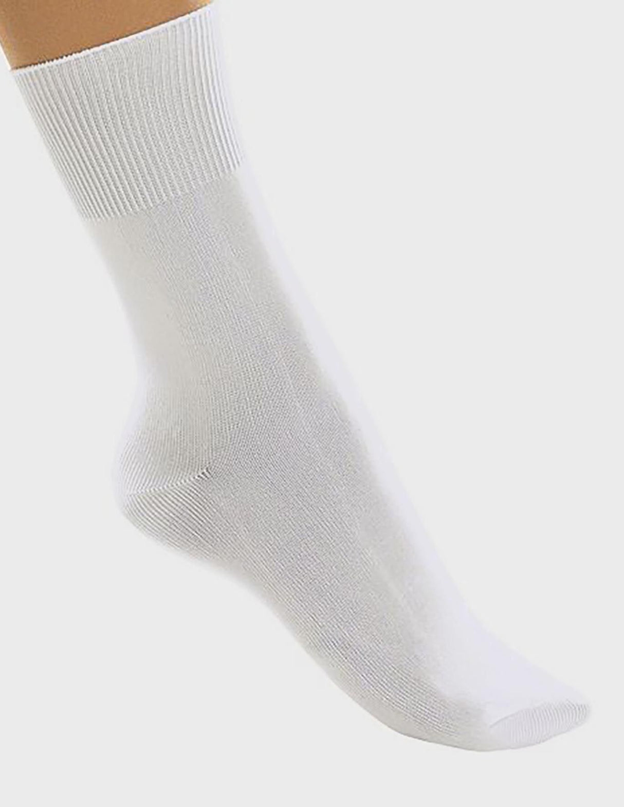 Roch Valley Ballet Socks White