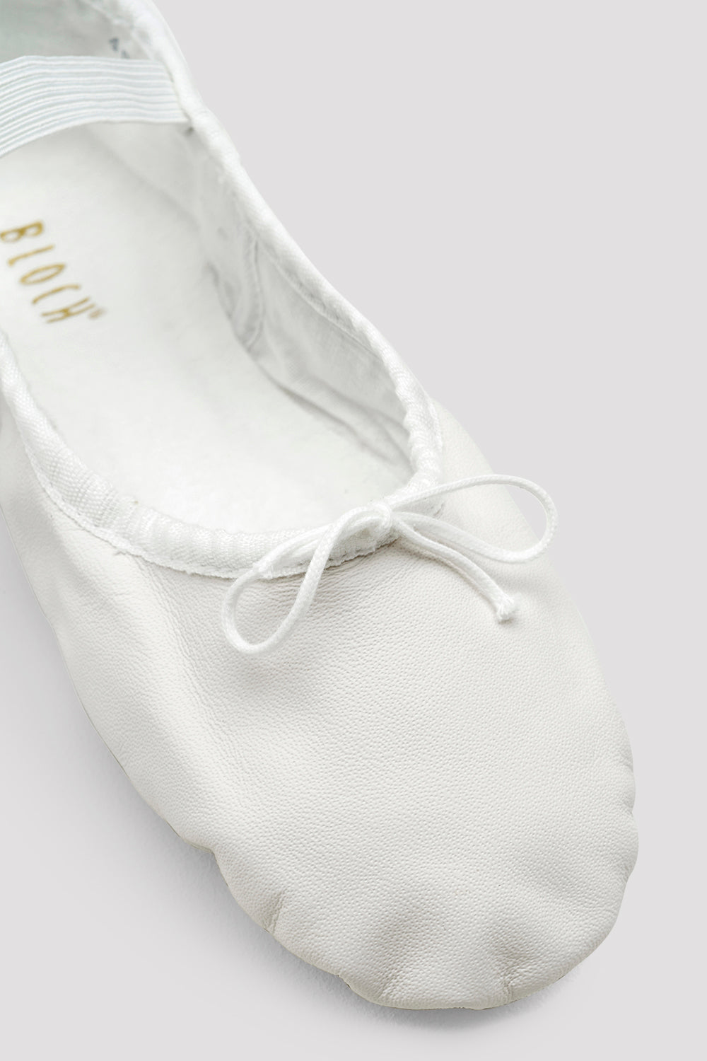 BLOCH White Arise Leather Ballet Shoe S0209