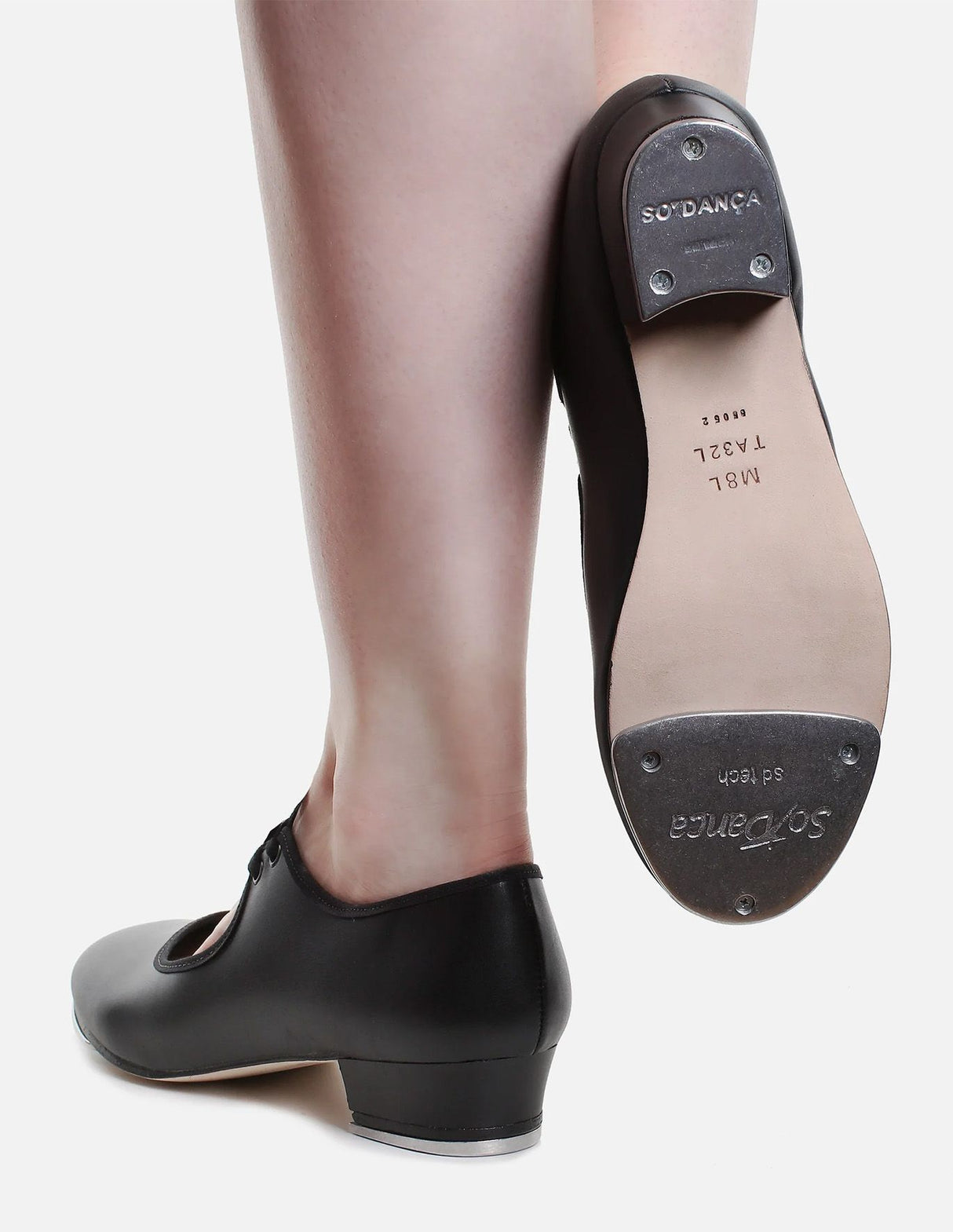 So Danca Black Tap Shoe TA32L Adult