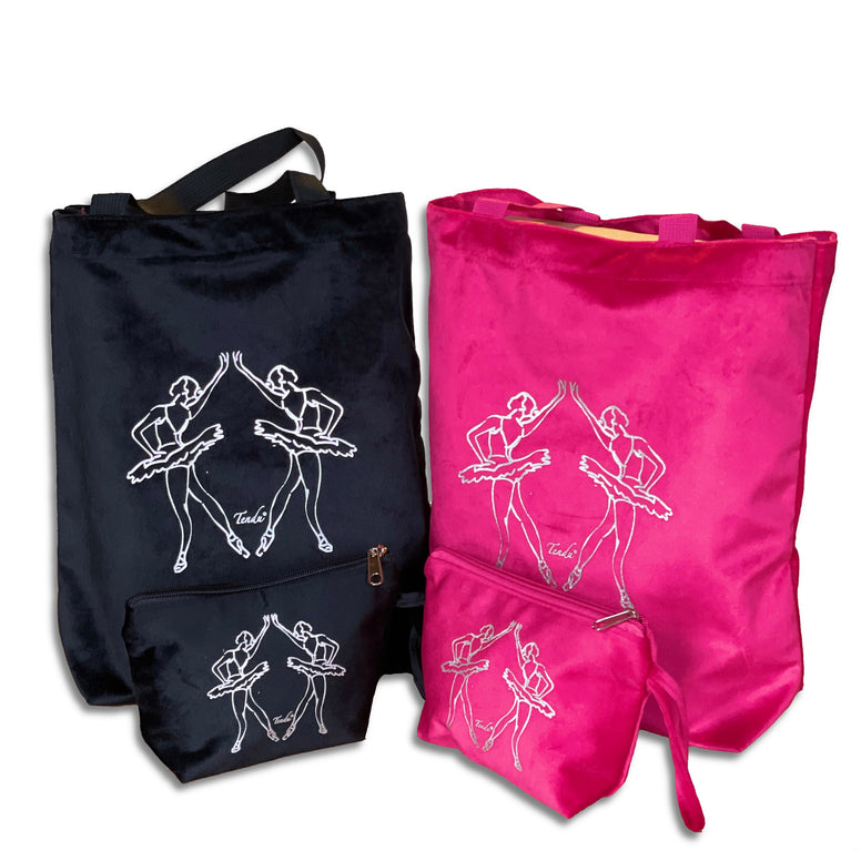 Tendu Velour Tote Bag T1085
