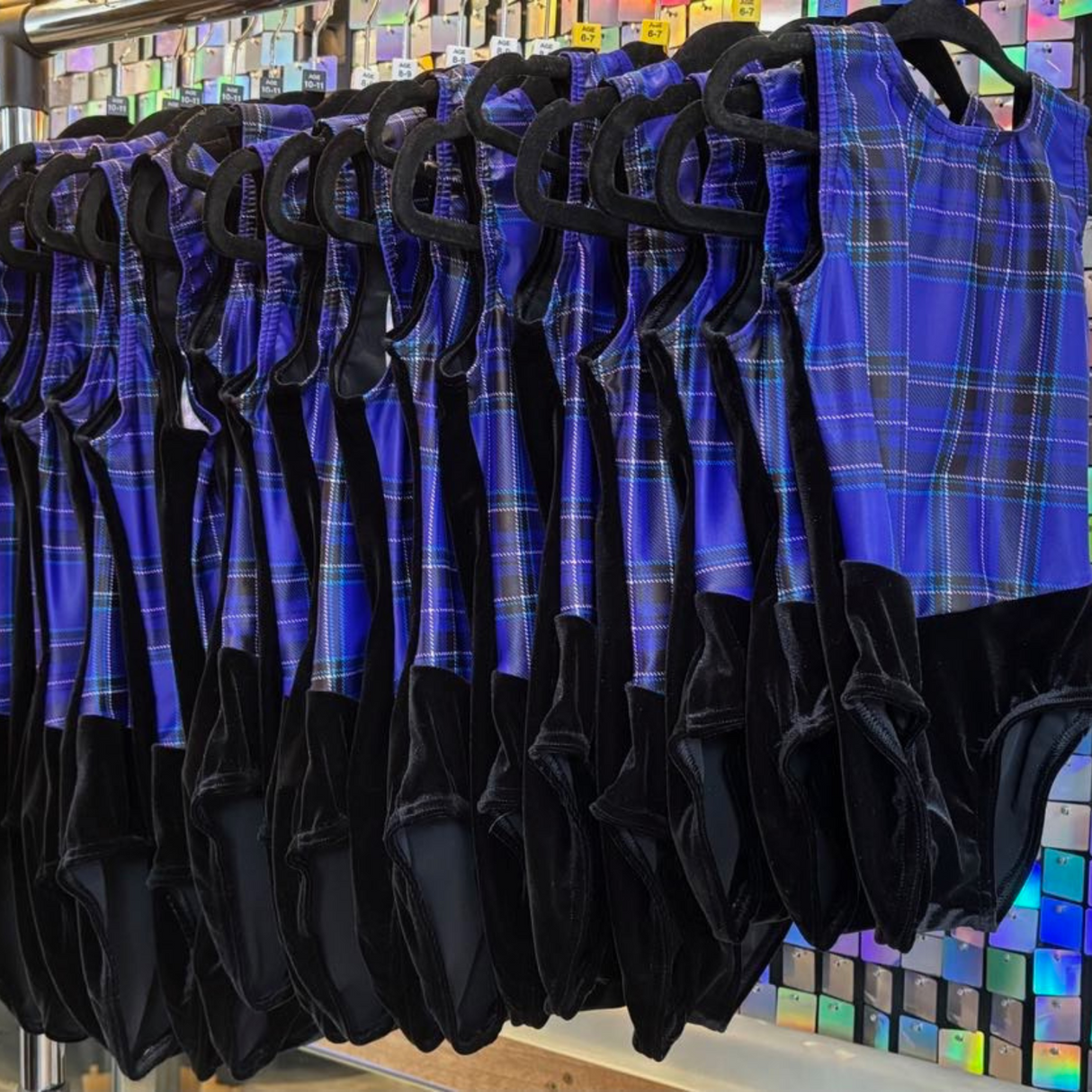 THE IRENE-Tartan Leotard
