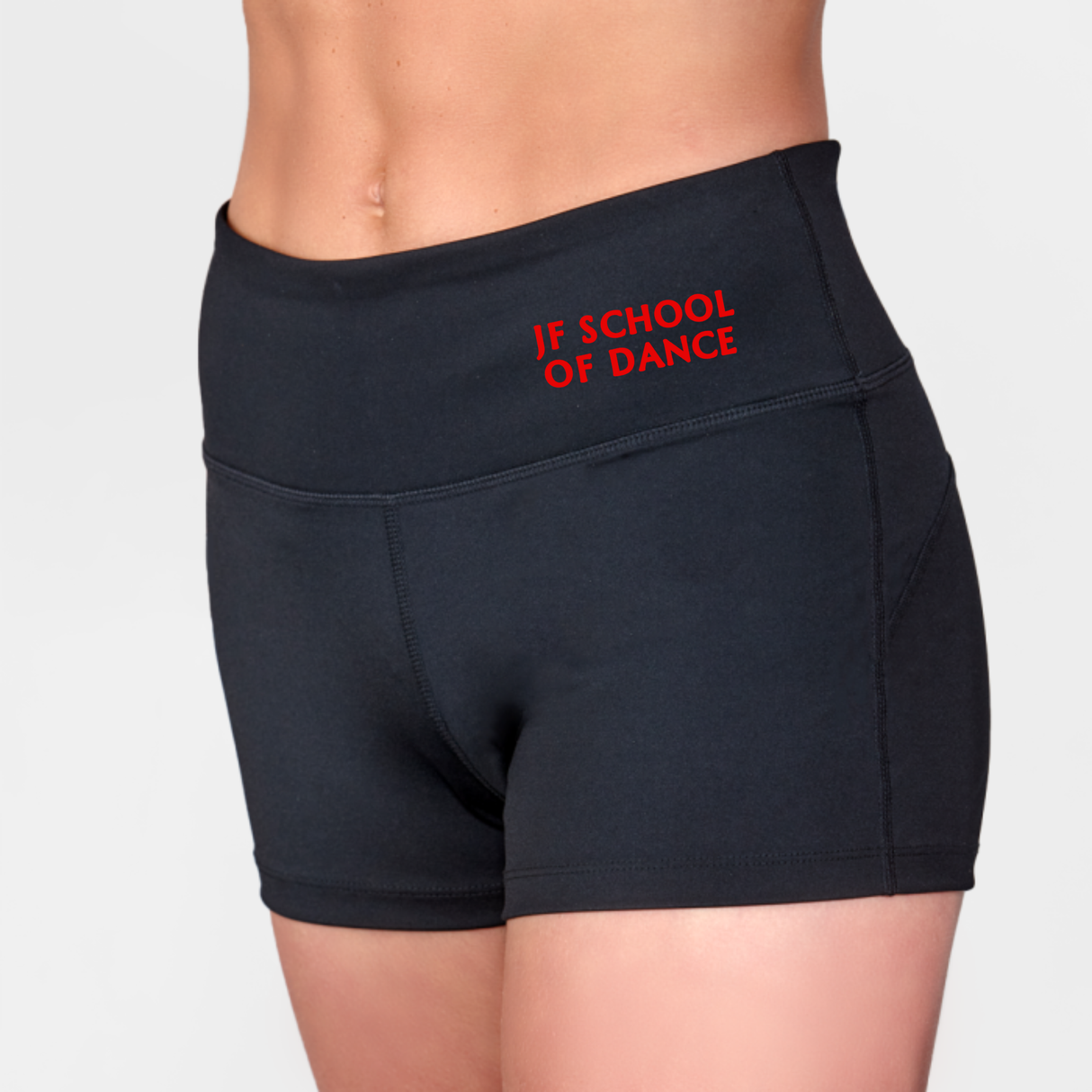JF School Of Dance High-Waisted Shorts