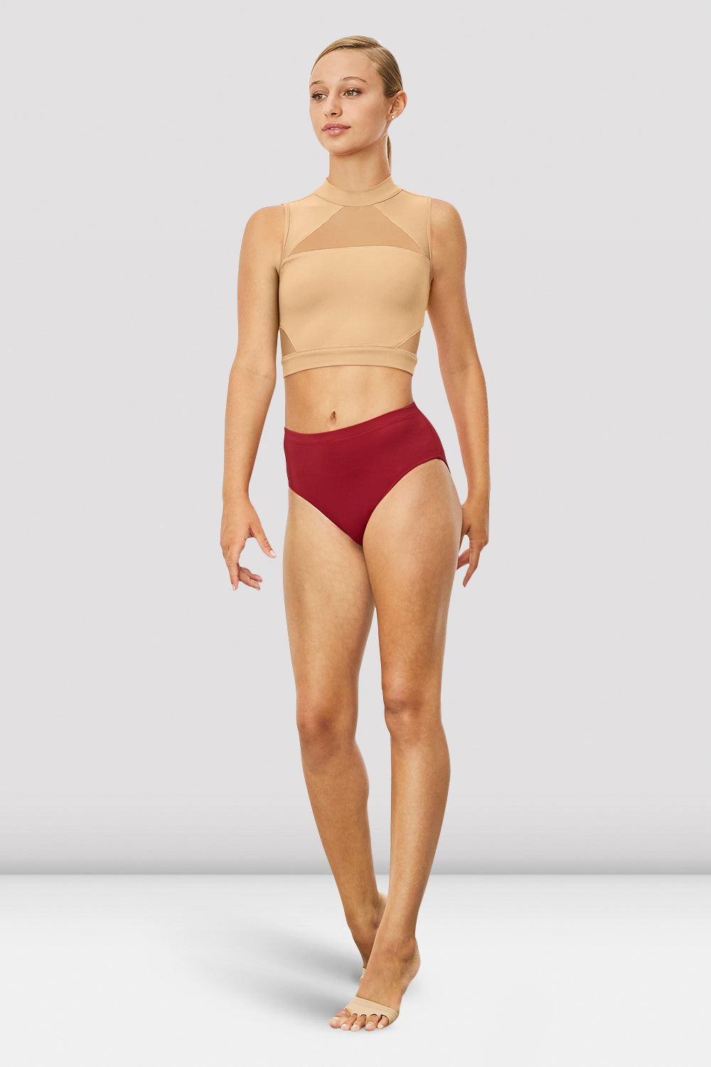 Bloch Chiaki Open Back Crop Top Z7820