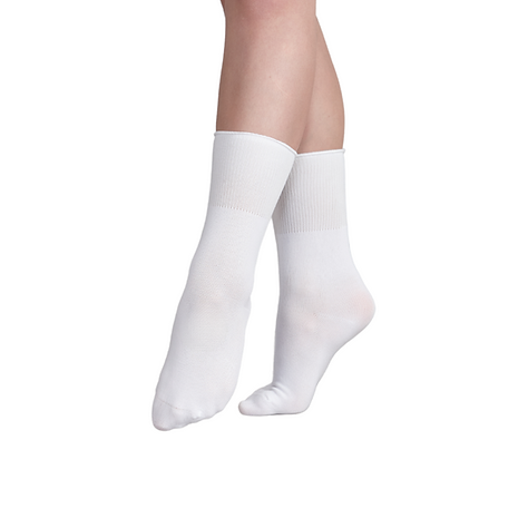 Silky Dance Ballet Socks White