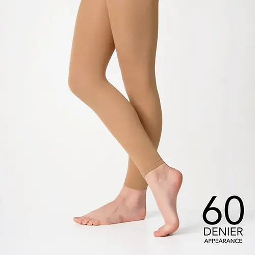 Silky Dance Footless Tan Tights Child