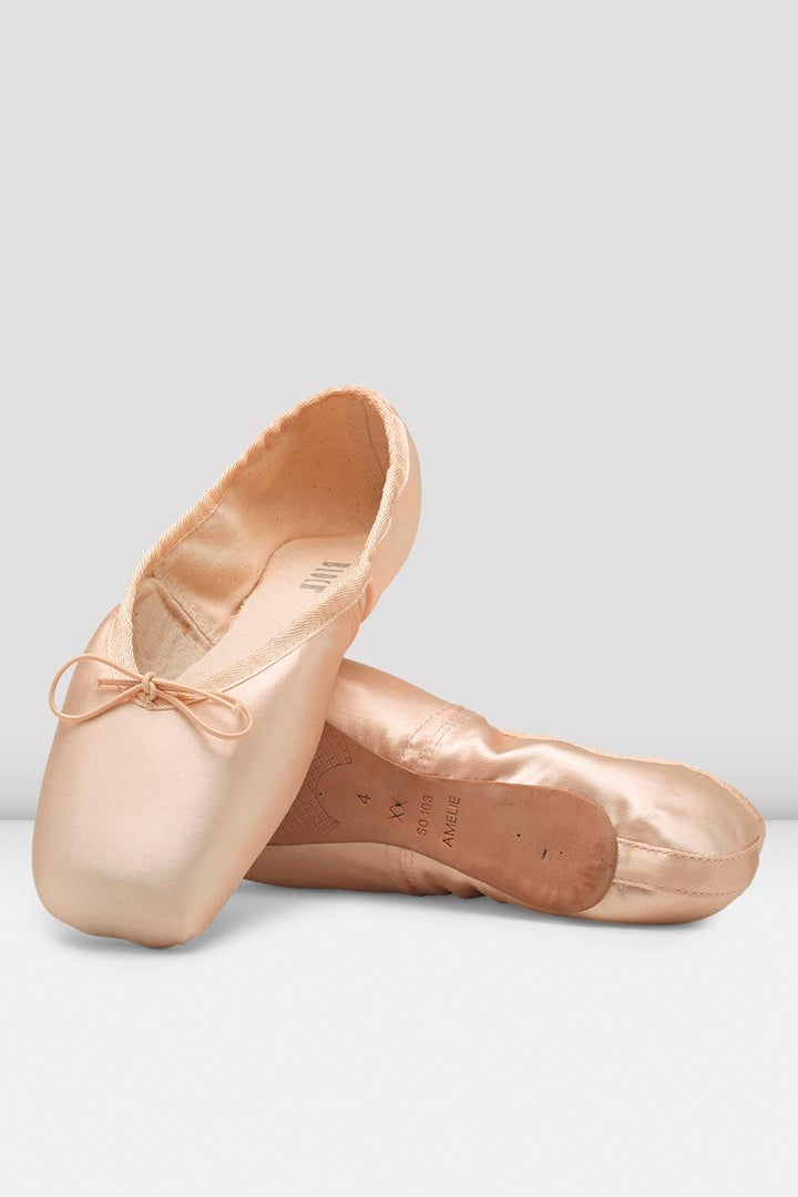 Bloch Amelie Pointe Shoes Pink Satin SO103L