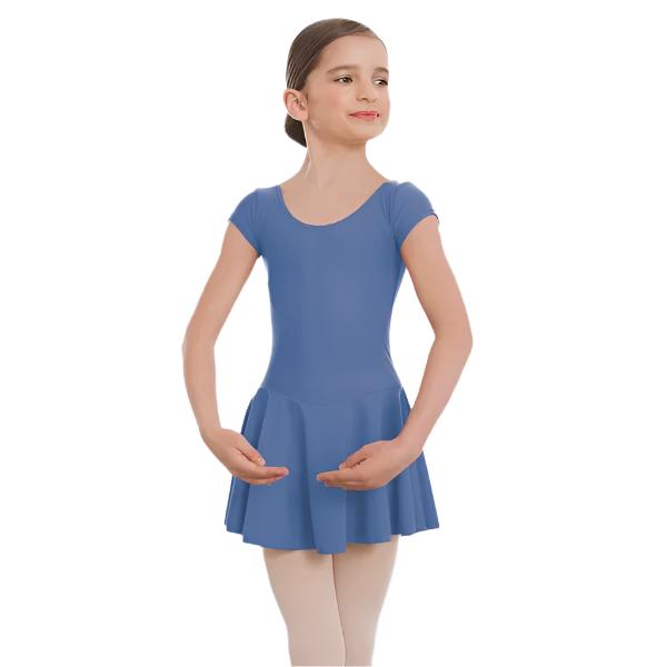 Bluebell Skirted Cap Sleeve Leotard Child