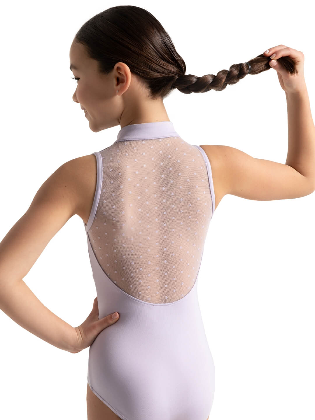 Spot on Kids Zip Front Leotard