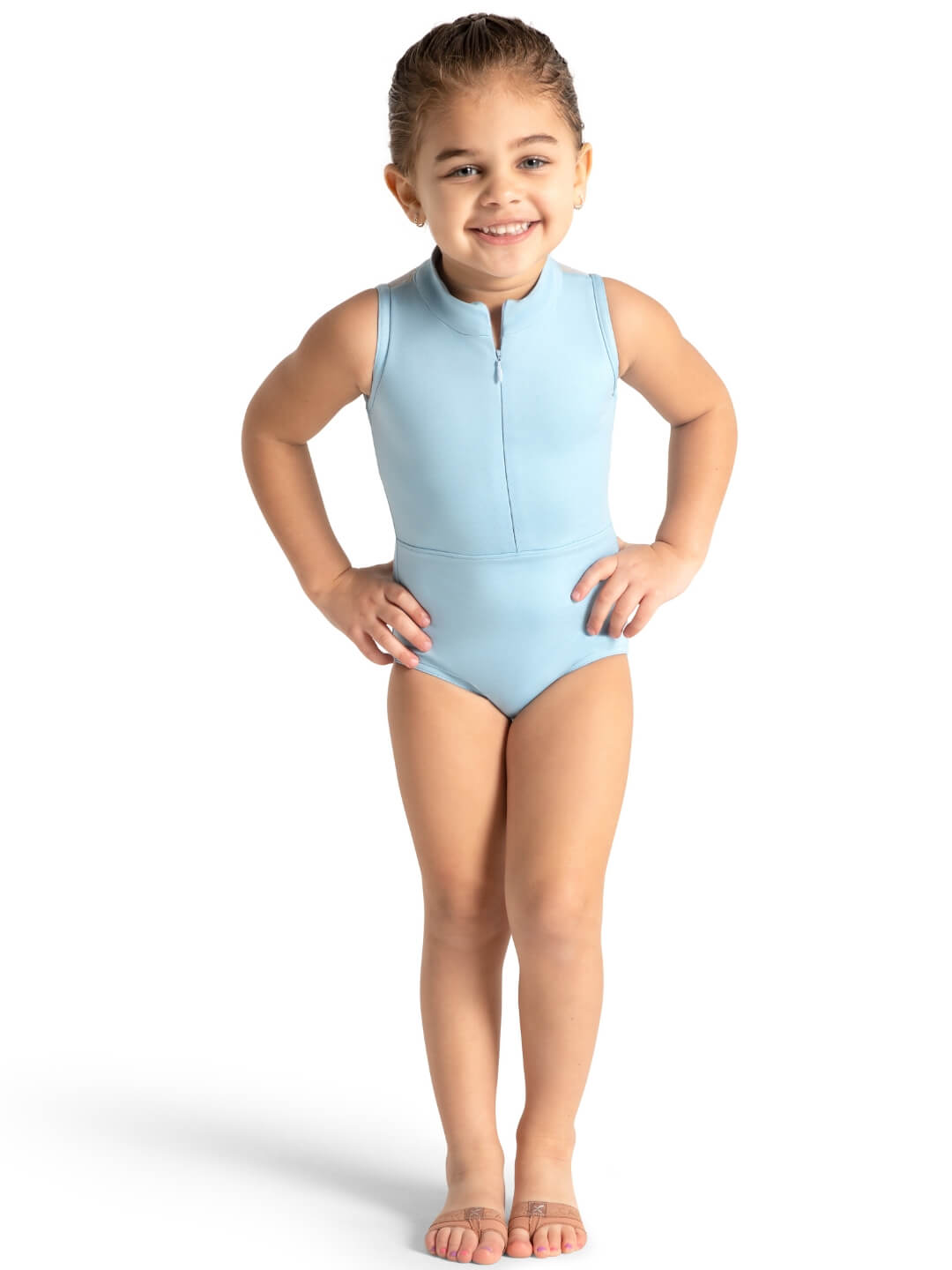 Spot on Kids Zip Front Leotard