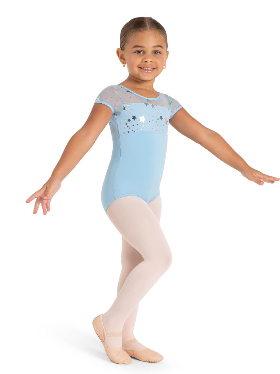 Capezio Galaxy Short Sleeve Leotard 12105C