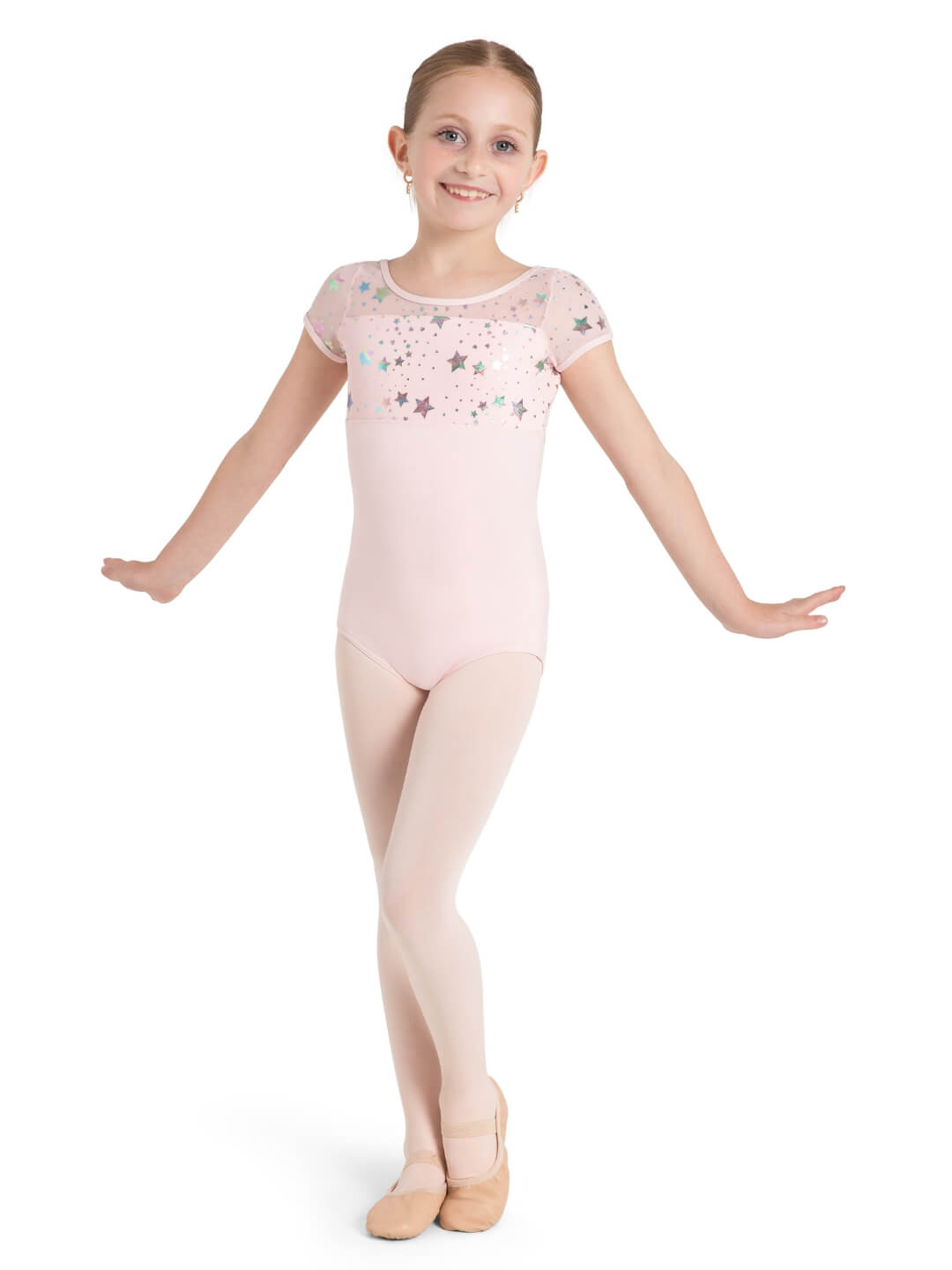 Capezio Galaxy Short Sleeve Leotard 12105C