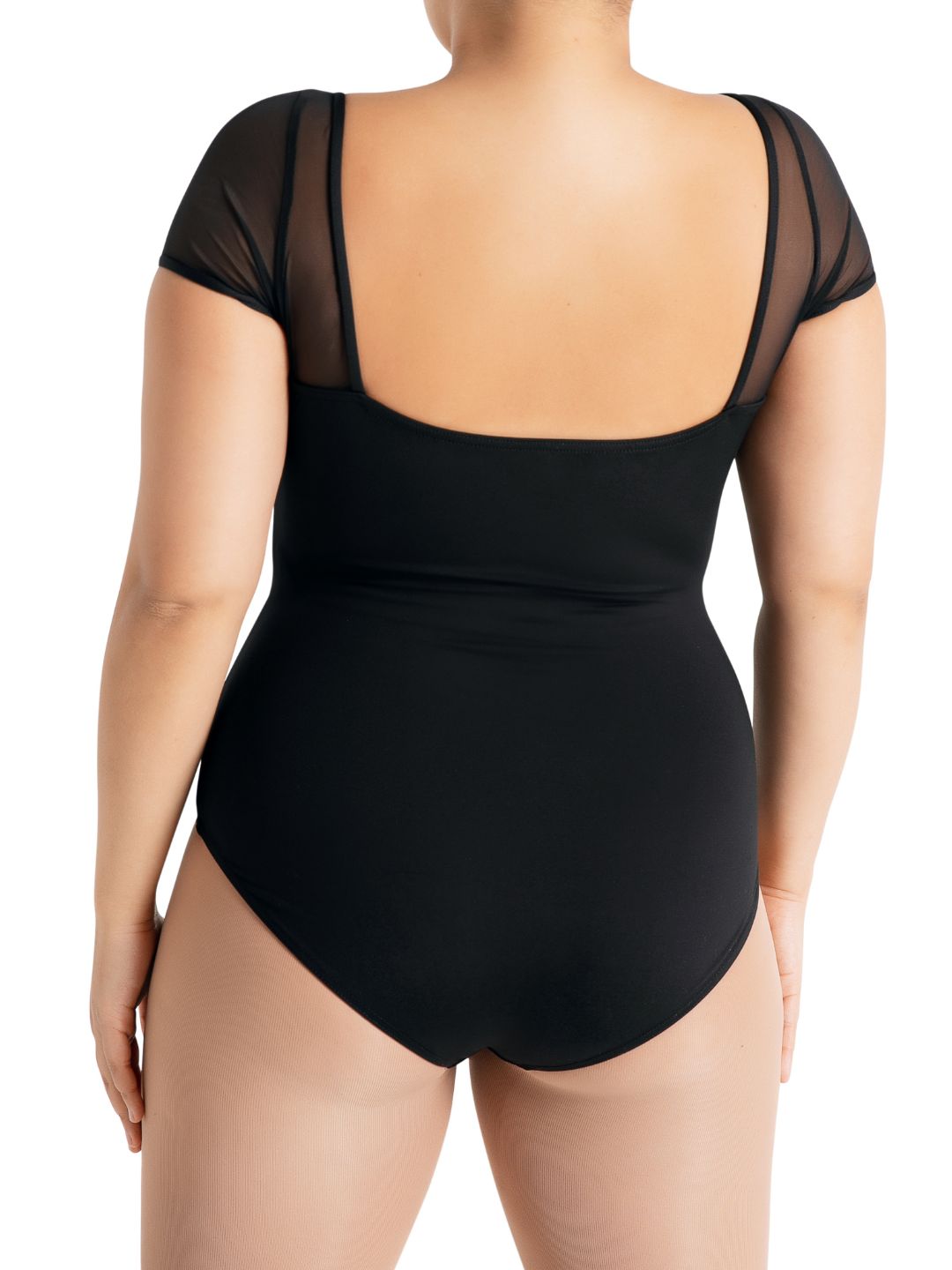 Capezio Mesh Short Sleeve Leotard Child