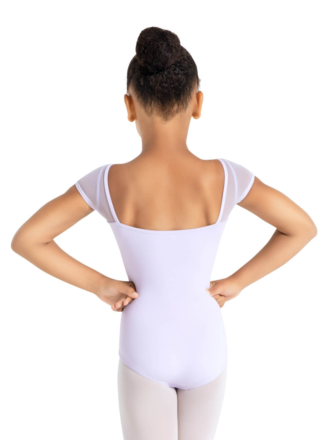 Capezio Mesh Short Sleeve Leotard Child