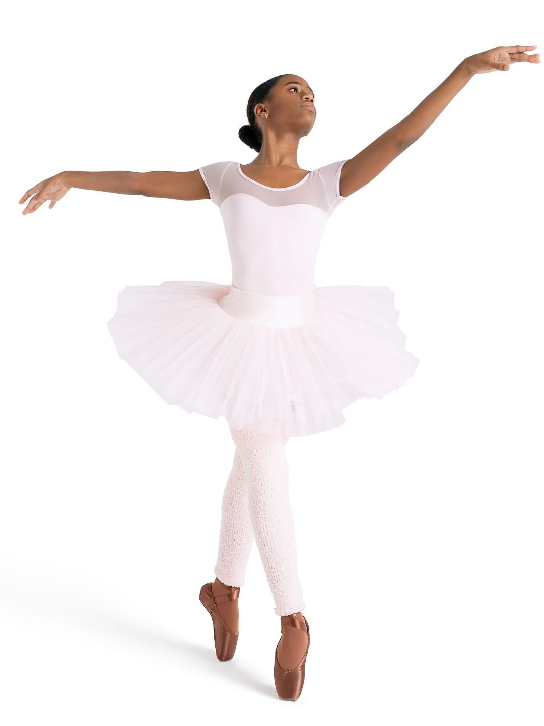 Capezio Mesh Short Sleeve Leotard Child