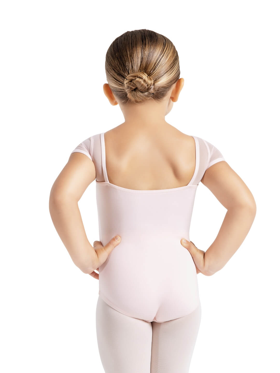 Capezio Mesh Short Sleeve Leotard Child