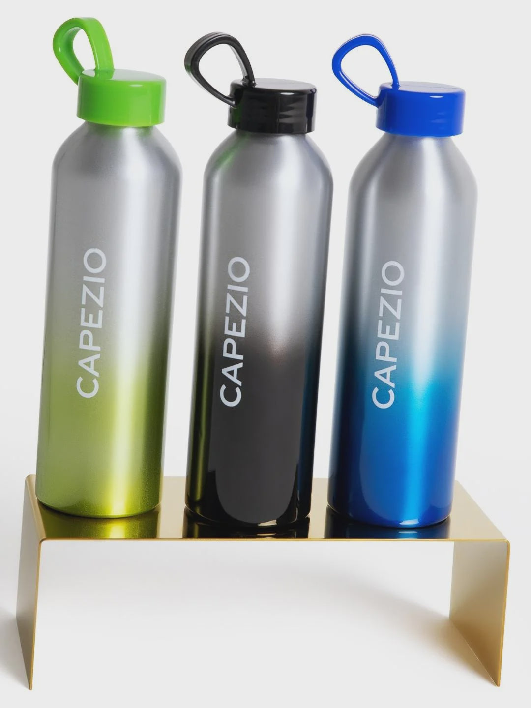 Capezio Logo Black/Silver Water Bottle