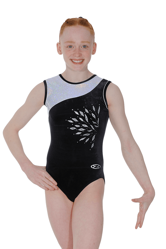 Th Zone Eclipse Sleeveless Gymnastics Leotard Z310ECL