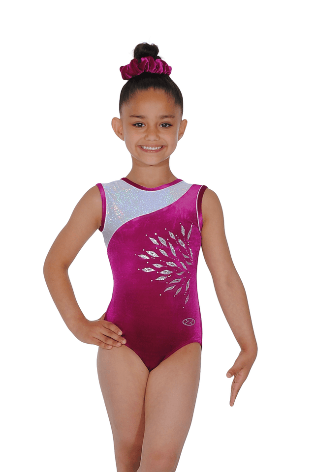 Th Zone Eclipse Sleeveless Gymnastics Leotard Z310ECL