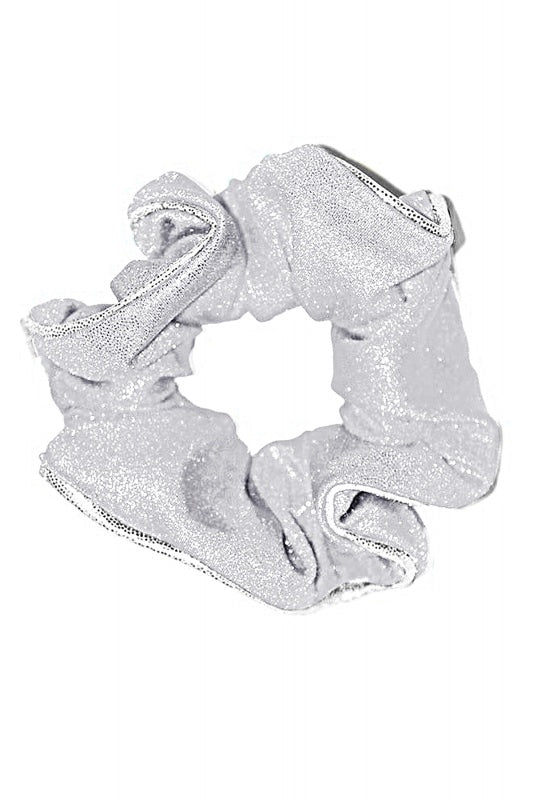 Silver Scunchie