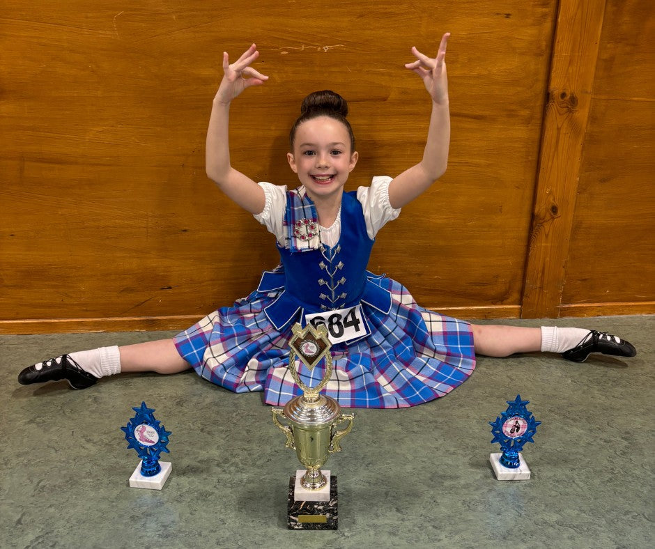 Thistle Highland Shoes Iona White Sole Child