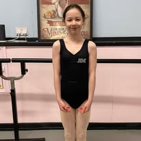 JDK Dancetek Black Ballet Leotard