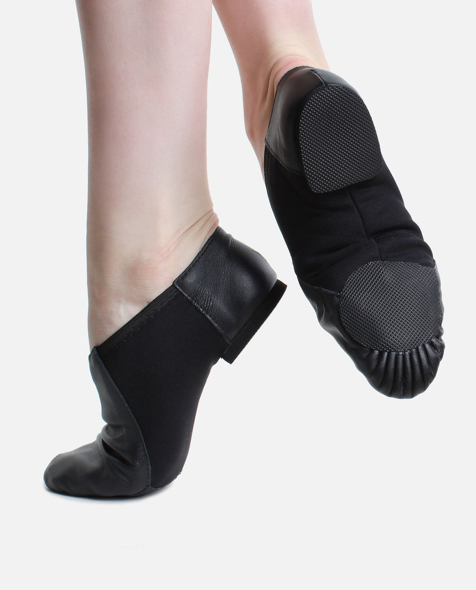 So Danca Split Sole Black Jazz Shoe JZE45