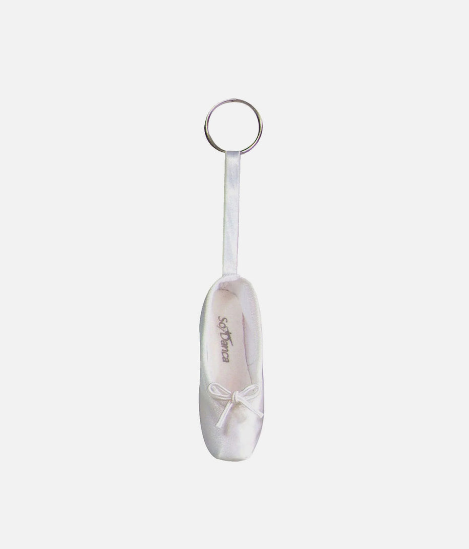 So Danca Satin Pointe Shoe Keyring KC01