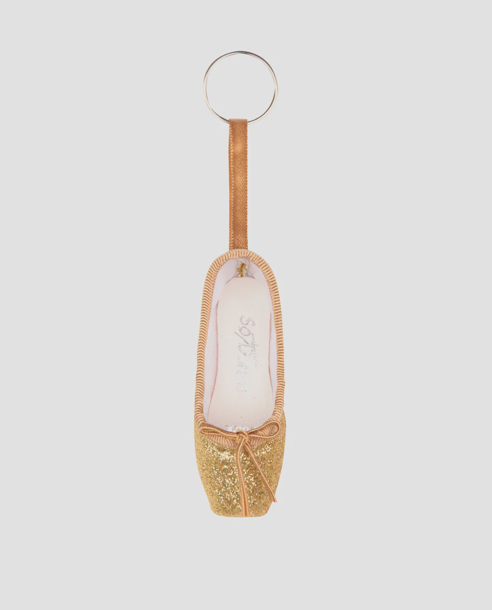 So Danca Glitter Pointe Shoe Keyring KCE 01G