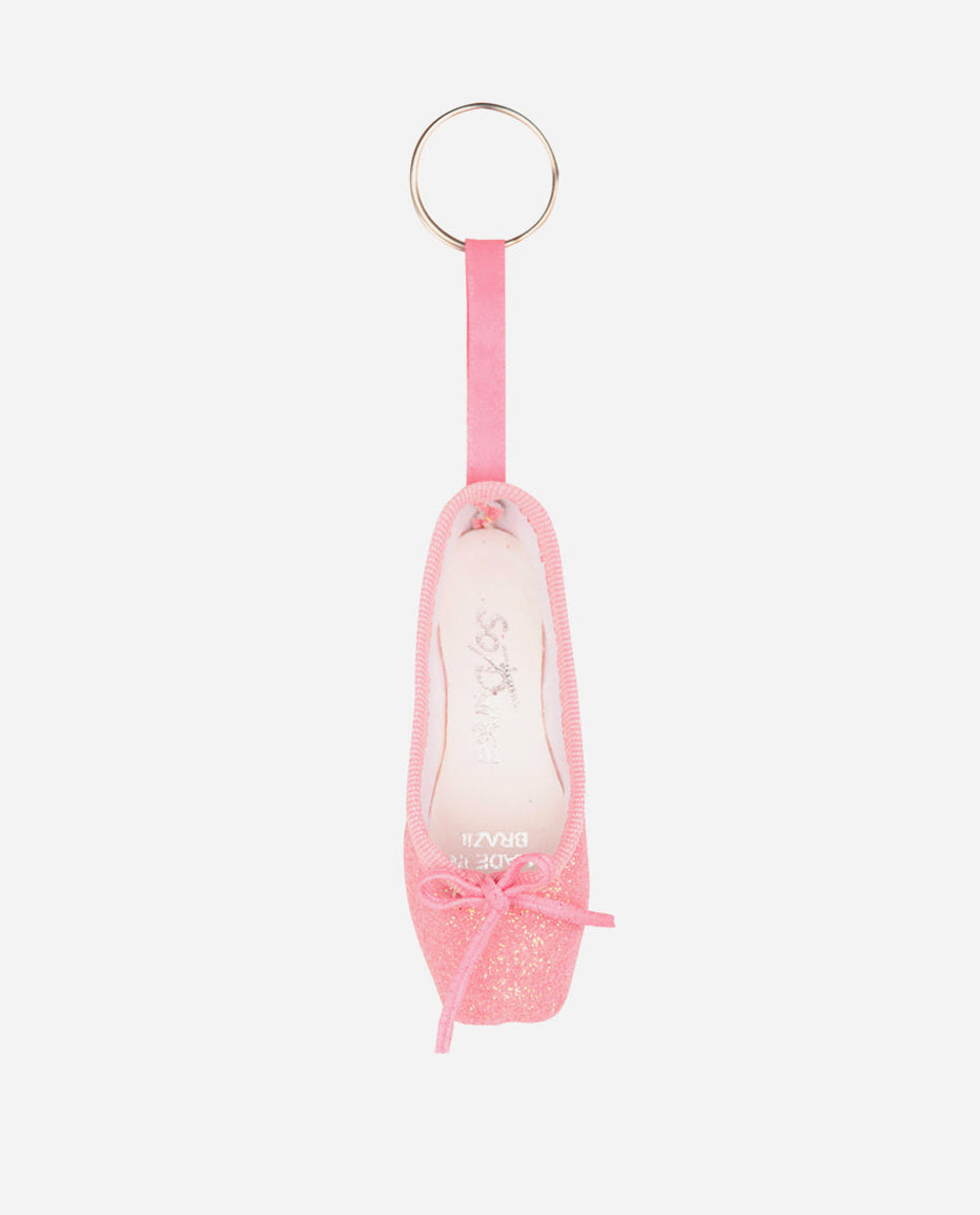So Danca Glitter Pointe Shoe Keyring KCE 01G