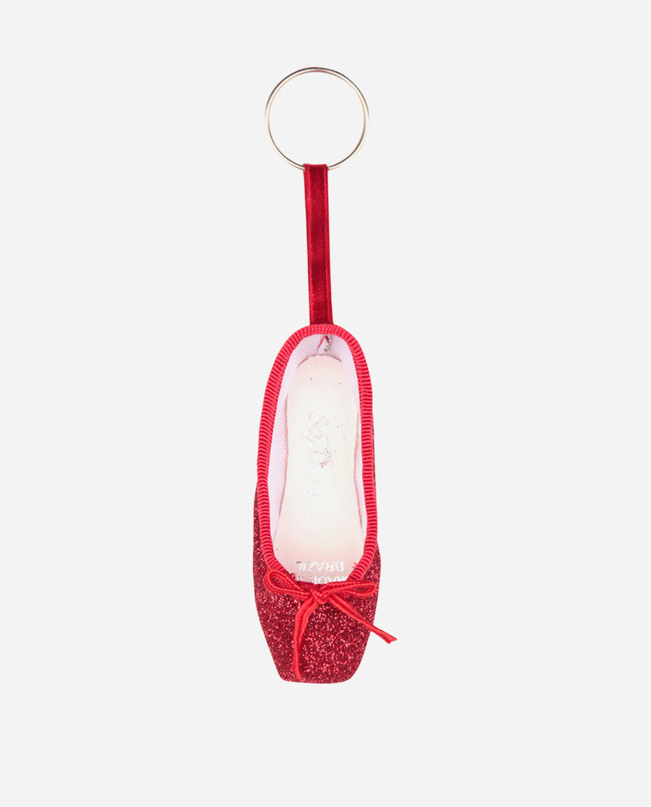 So Danca Glitter Pointe Shoe Keyring KCE 01G