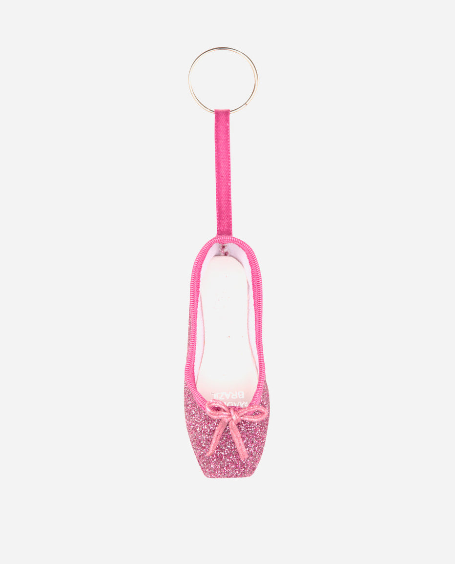 So Danca Glitter Pointe Shoe Keyring KCE 01G