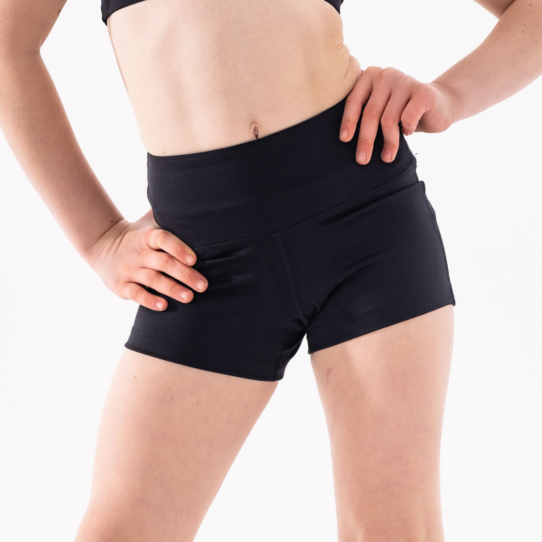 Silky Dance High Waisted Dance Shorts Child