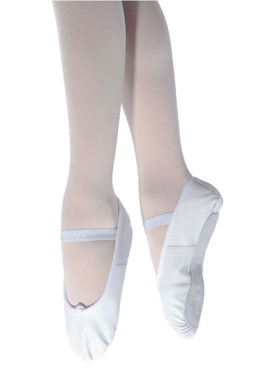 Roch Valley White Leather Ballet Shoe OPHELIA