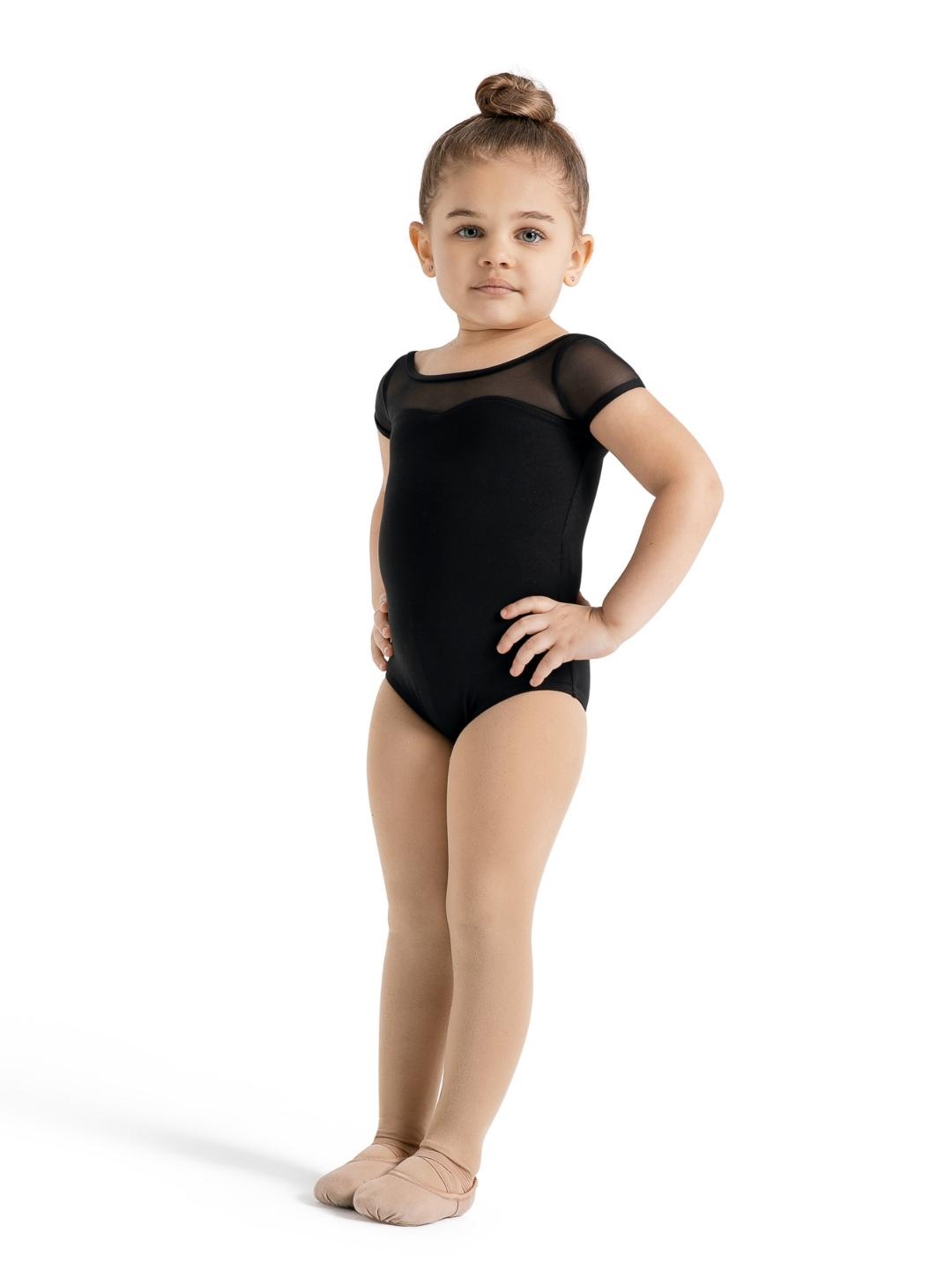 Capezio Mesh Short Sleeve Leotard Child