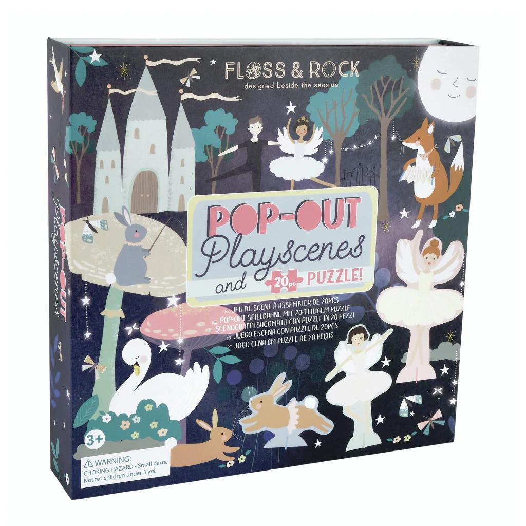 Pop Out Playscenes & Puzzle