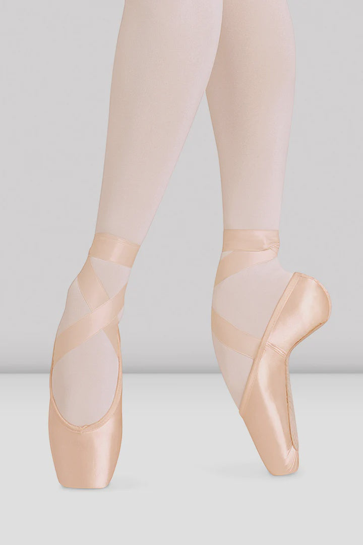 Bloch Balance European Pointe Shoes Pink Satin Adult ES0160L