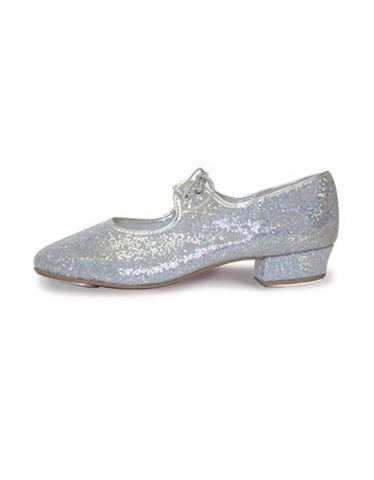 Roch Valley Silver Hologram Tap Shoe