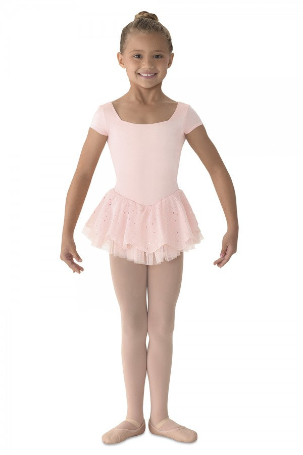 Mirella Cap Sleeve Pink Dress