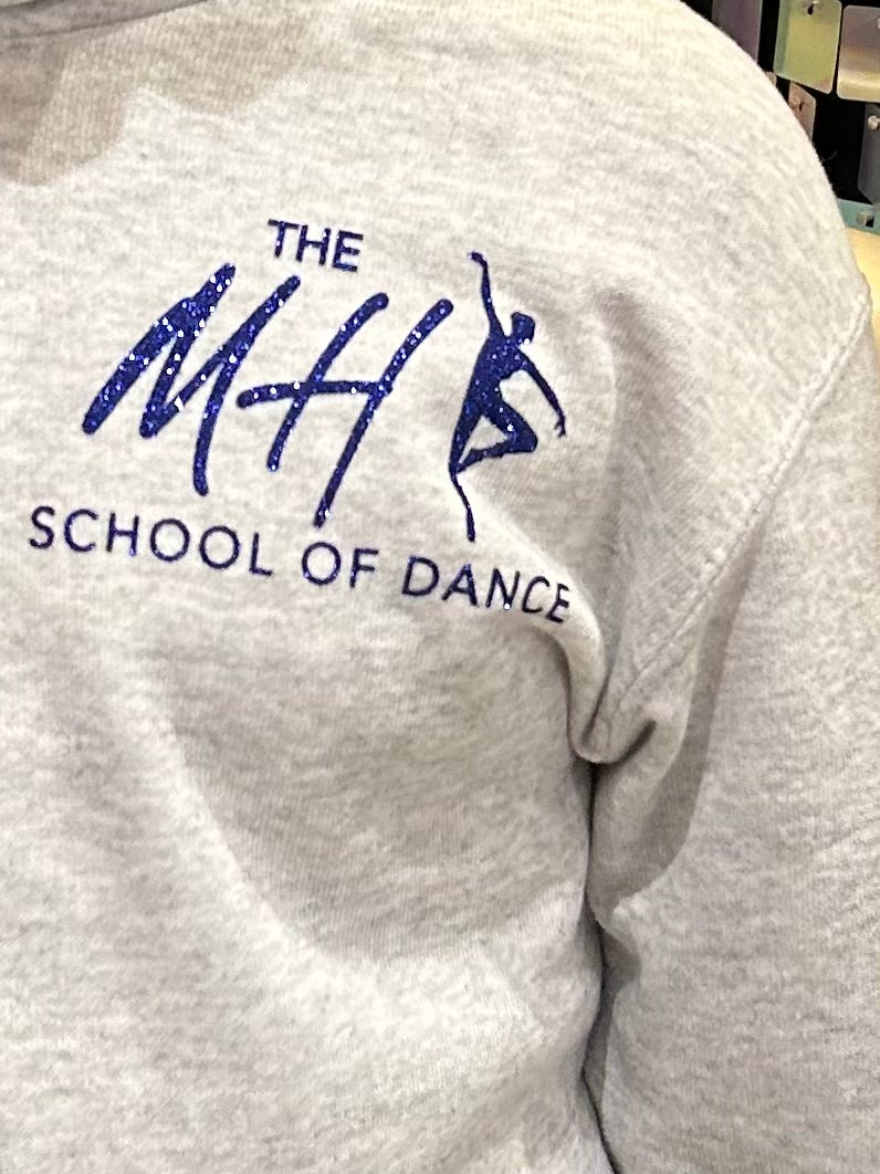 Murray Hunter Dance School Hoodie Logo / Personalised