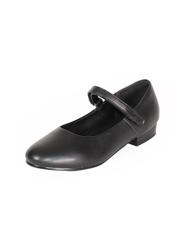 Roch Valley Black Velcro RVVEL Tap Shoe