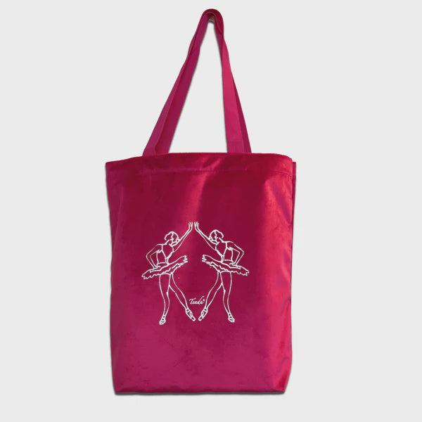 Tendu Velour Tote Bag T1085