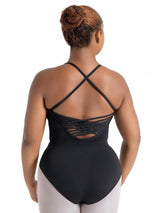 Capezio Meryl Strappy Back Black Camisole Leotard MC833W
